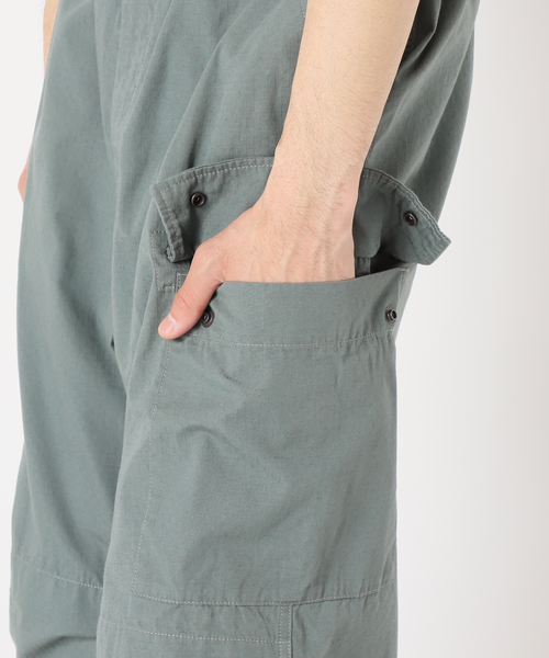 Snow Peak（スノーピーク）の「【SNOWPEAK × JOURNAL STANDARD】別注 TAKIBI LIGHT RIP  SNOW PANTS（カーゴパンツ・メンズ・カーキ/ブラック・MEDIUM/SMALL/LARGE）」の17枚目の写真