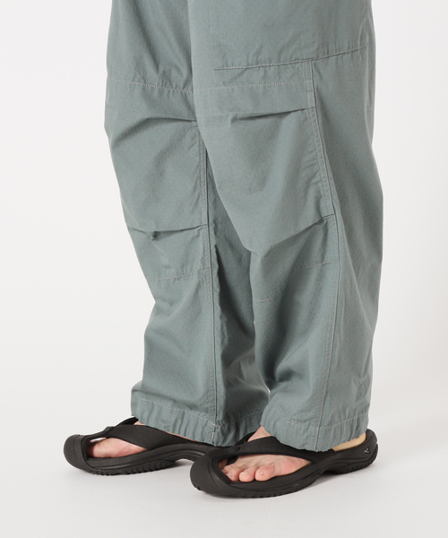 Snow Peak（スノーピーク）の「【SNOWPEAK × JOURNAL STANDARD】別注 TAKIBI LIGHT RIP  SNOW PANTS（カーゴパンツ・メンズ・カーキ/ブラック・MEDIUM/SMALL/LARGE）」の18枚目の写真