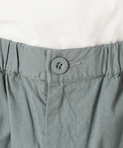 Snow Peak（スノーピーク）の「【SNOWPEAK × JOURNAL STANDARD】別注 TAKIBI LIGHT RIP  SNOW PANTS（カーゴパンツ・メンズ・カーキ/ブラック・MEDIUM/SMALL/LARGE）」の19枚目の写真