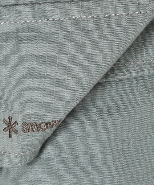 Snow Peak（スノーピーク）の「【SNOWPEAK × JOURNAL STANDARD】別注 TAKIBI LIGHT RIP  SNOW PANTS（カーゴパンツ・メンズ・カーキ/ブラック・MEDIUM/SMALL/LARGE）」の20枚目の写真