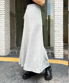 セール】≪WEB限定 /手洗い可 / 追加≫コットンリブスカート 2