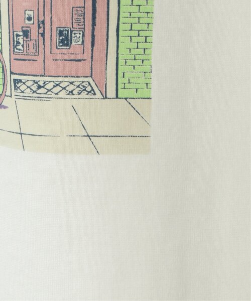 ikka(イッカ)の「ビンテージグラフィックTシャツ(120~160cm)(Tシャツ/カットソー・キッズ・オフホワイト/マスタード・120/130/140/150/160)」の14枚目の写真