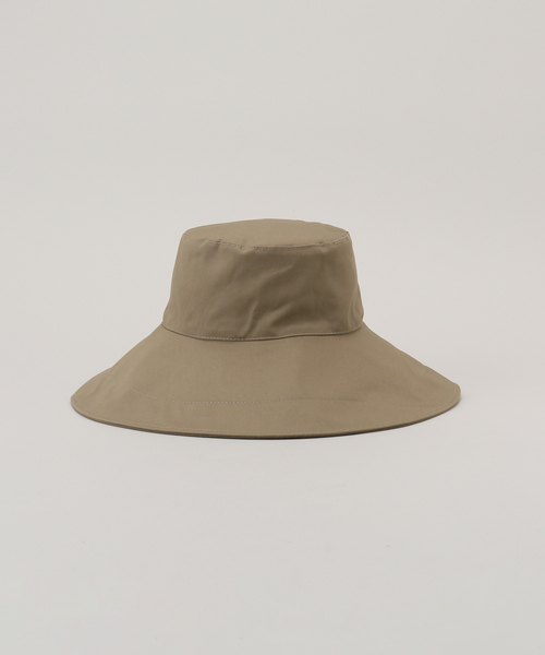 La TOTALITE（ラトータリテ）の「【GRILLO.C/グリーロ】Cotton /Pu  HAT（ハット・レディース・ブラック/ベージュ・FREE）」の6枚目の写真