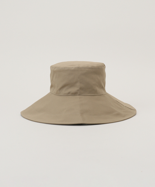 La TOTALITE（ラトータリテ）の「【GRILLO.C/グリーロ】Cotton /Pu  HAT（ハット・レディース・ブラック/ベージュ・FREE）」の7枚目の写真