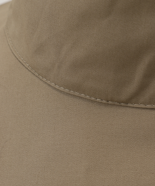 La TOTALITE（ラトータリテ）の「【GRILLO.C/グリーロ】Cotton /Pu  HAT（ハット・レディース・ブラック/ベージュ・FREE）」の14枚目の写真