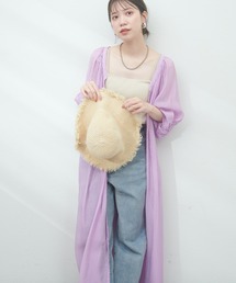 WEB限定アイテム / ねじり袖2WAYシャツワンピース