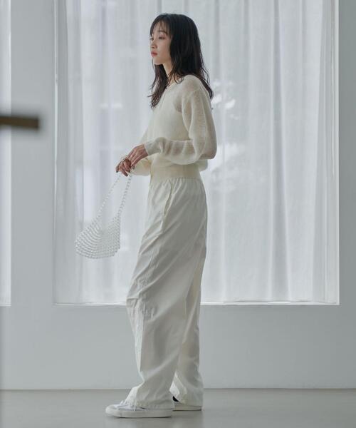 coen（コーエン）の「ポプリンパラシュートパンツ（カーゴパンツ・レディース・ブラック/ブラウン/オフホワイト・S/M/L）」の7枚目の写真