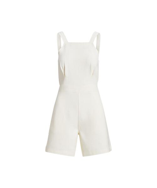POLO RALPH LAUREN(ポロ ラルフ ローレン)の「スリーブレス ヘンプ ロンパース(つなぎ/オールインワン・レディース・ホワイト・0)」の2枚目の写真