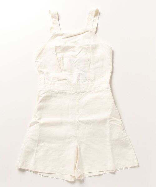 POLO RALPH LAUREN(ポロ ラルフ ローレン)の「スリーブレス ヘンプ ロンパース(つなぎ/オールインワン・レディース・ホワイト・0)」の6枚目の写真