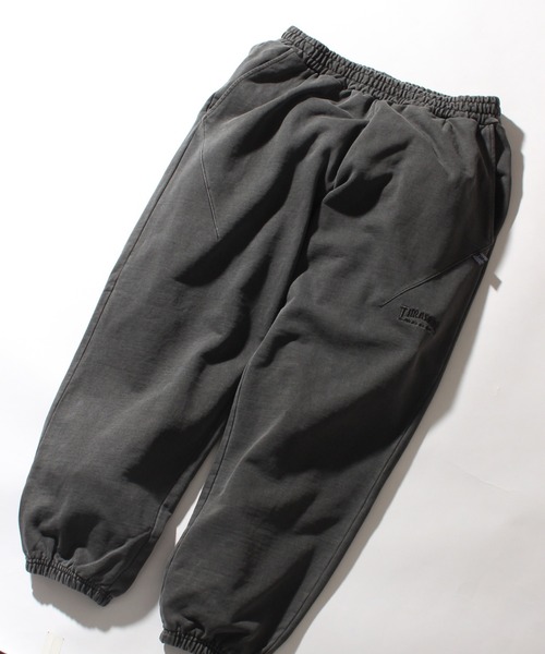 【THRASHER/スラッシャー】 ヘビーウェイト 裏毛ピグメントダイ スウェットイージーパンツ