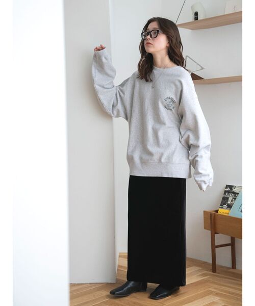 Ungrid（アングリッド）の「太フレーム伊達メガネ（メガネ・レディース・ブラック/クリア・FREE）」の6枚目の写真