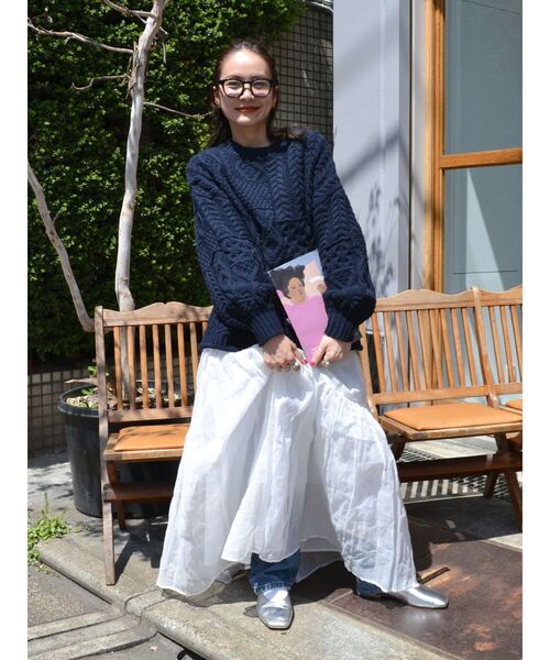 Ungrid（アングリッド）の「太フレーム伊達メガネ（メガネ・レディース・ブラック/クリア・FREE）」の18枚目の写真