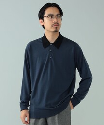 JOHN SMEDLEY | JOHN SMEDLEY × BEAMS F / 別注 30ゲージ クレリック ニットポロシャツ(ポロシャツ)
