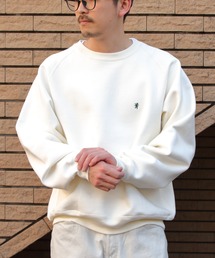 GYMPHLEX/ジムフレックス スウィングスリーブクルーネックプルオーバースウェット SWING SLEEVE CREW P.O. SWEAT C0292 TCF(メンズ)