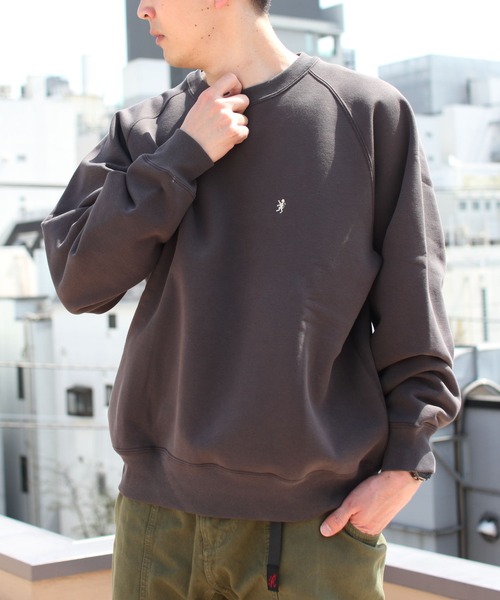 GYMPHLEX/ジムフレックス スウィングスリーブクルーネックプルオーバー