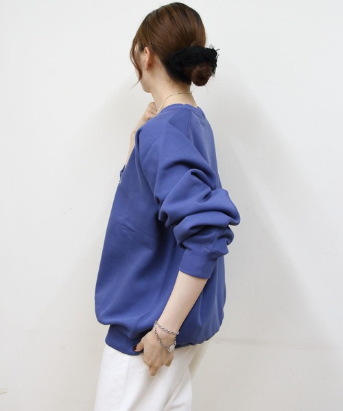 セール】GYMPHLEX/ジムフレックス スウィングスリーブクルーネックプル