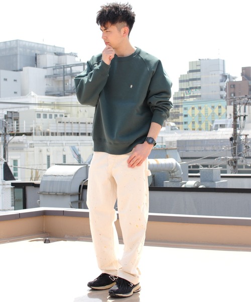 GYMPHLEX/ジムフレックス スウィングスリーブクルーネックプルオーバー