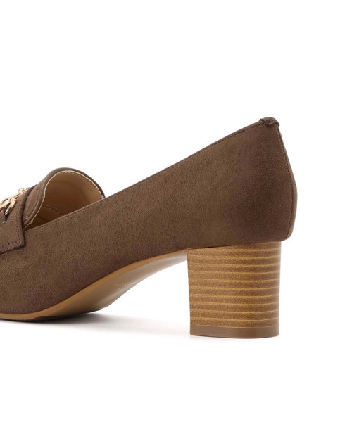 ROPE' PICNIC（ロペピクニック）の「ROPE' PICNIC PASSAGE byHARUTA/リサイクルスエードヒールアップローファー（ローファー・レディース・チャコールグレー/ブラウン系その他2/ブラック・23.0cm/23.5cm/24.0cm/24.5cm/22.5cm）」の11枚目の写真