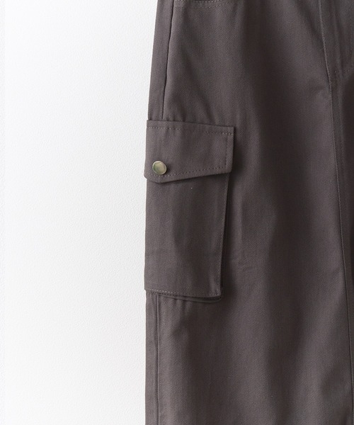 Chick(チック)の「ストリングギャザーカーゴスカート(スカート・レディース・オリーブ/ブラック・L/S/M)」の11枚目の写真