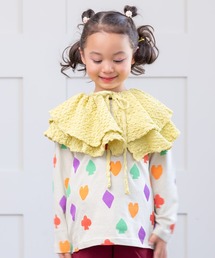 CALMIA | シャーリングフリルカラー/つけ襟(こども～おとな)(付け襟)