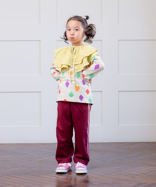 CALMIA（カルミア）の「シャーリングフリルカラー/つけ襟(こども～おとな)（付け襟・レディース・ブラック/イエロー/ブルー・160cm）」の9枚目の写真