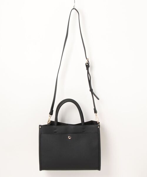 Arnold Palmer(アーノルドパーマー)の「フェイクレザー パーマ―チェック コンビトート(トートバッグ・レディース・ブラック/ブラウン・F)」の17枚目の写真