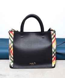 Arnold Palmer | フェイクレザー パーマ―チェック コンビトート(トートバッグ)