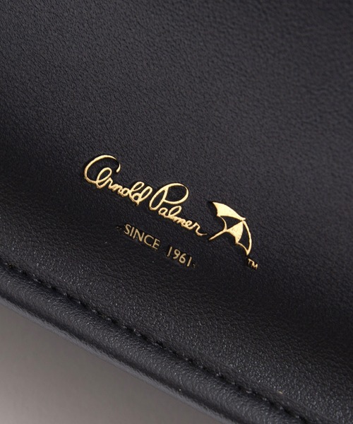 Arnold Palmer(アーノルドパーマー)の「フェイクレザー パーマ―チェック コンビトート(トートバッグ・レディース・ブラック/ブラウン・F)」の7枚目の写真