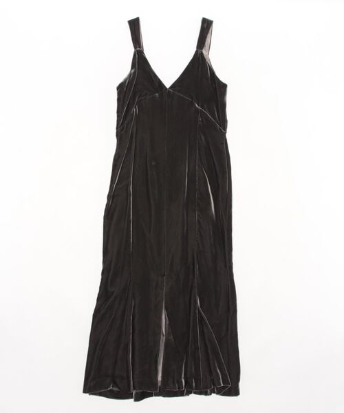 CASA FLINE（カーサフライン）の「ベルベットマーメイドIラインドレス（ワンピース・レディース・ネイビー/グレー・FREE）」の10枚目の写真