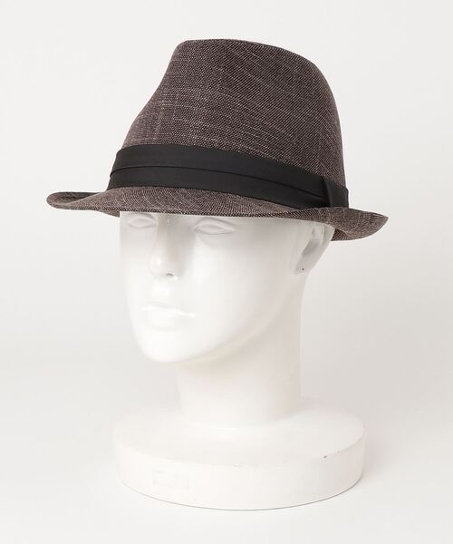 【セール】チェック中折れハット（ハット）｜Beautiful Harmony（ビューティフルハーモニー）