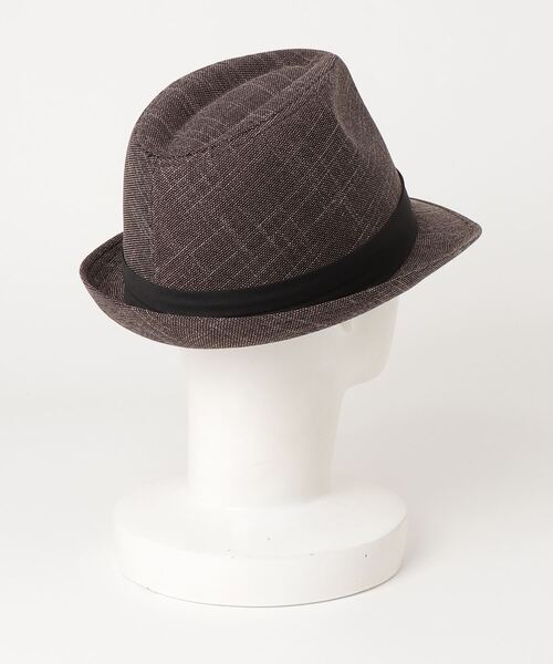 【セール】チェック中折れハット（ハット）｜Beautiful Harmony（ビューティフルハーモニー）