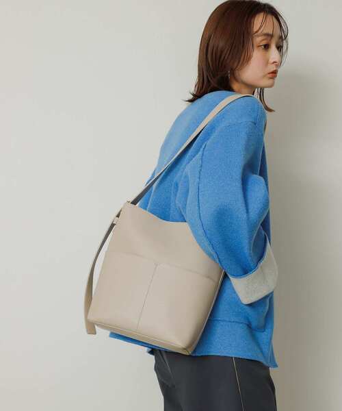 SENSE OF PLACE by URBAN RESEARCH（センスオブプレイスバイアーバンリサーチ）の「アウトポケットショルダーバッグ（ショルダーバッグ・レディース・ブラック/ブラウン/ライトベージュ・ONE）」の10枚目の写真