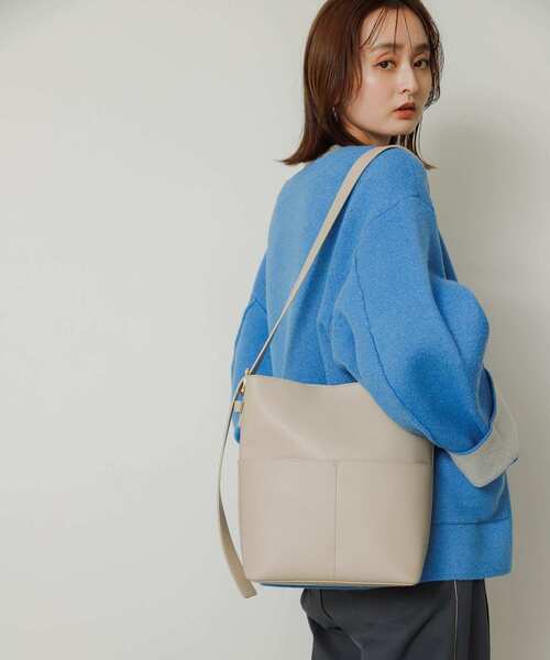 SENSE OF PLACE by URBAN RESEARCH（センスオブプレイスバイアーバンリサーチ）の「アウトポケットショルダーバッグ（ショルダーバッグ・レディース・ブラック/ブラウン/ライトベージュ・ONE）」の12枚目の写真
