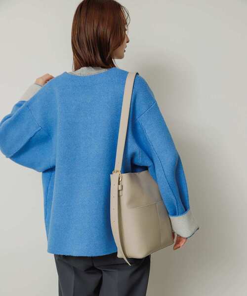 SENSE OF PLACE by URBAN RESEARCH（センスオブプレイスバイアーバンリサーチ）の「アウトポケットショルダーバッグ（ショルダーバッグ・レディース・ブラック/ブラウン/ライトベージュ・ONE）」の14枚目の写真