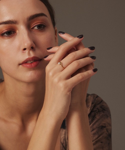 CENE(セネ)の「【CENE】セネ/パールリング(リング・レディース・ゴールド/シルバー・#9/#13/#11)」の8枚目の写真