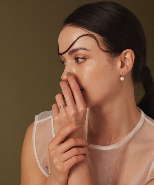 CENE(セネ)の「【CENE】セネ/パールリング(リング・レディース・ゴールド/シルバー・#9/#13/#11)」の14枚目の写真