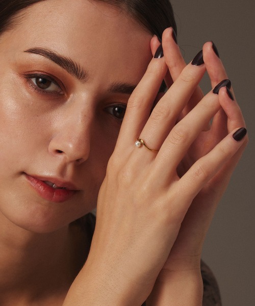 CENE(セネ)の「【CENE】セネ/パールリング(リング・レディース・ゴールド/シルバー・#9/#13/#11)」の17枚目の写真