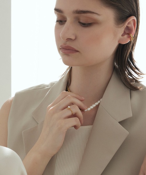 CENE(セネ)の「【CENE】セネ/パールリング(リング・レディース・ゴールド/シルバー・#9/#13/#11)」の18枚目の写真