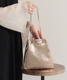 fredy emue | メタルメッシュ巾着バッグ(ショルダーバッグ)