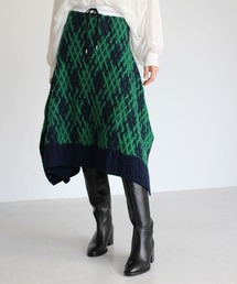 malamute（マラミュート）の「malamute / lopi skirt(ニットフレア 