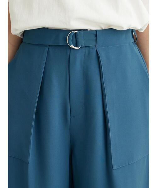 Sugar spoon(シュガースプーン)の「・SUGAR SPOON タックワイドパンツ(その他パンツ・レディース・ブラック/グリーン・FREE)」の5枚目の写真