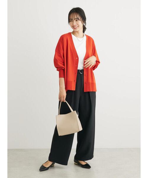 Sugar spoon(シュガースプーン)の「・SUGAR SPOON タックワイドパンツ(その他パンツ・レディース・ブラック/グリーン・FREE)」の13枚目の写真