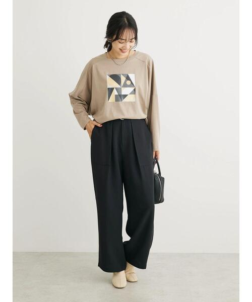 Sugar spoon(シュガースプーン)の「・SUGAR SPOON タックワイドパンツ(その他パンツ・レディース・ブラック/グリーン・FREE)」の15枚目の写真