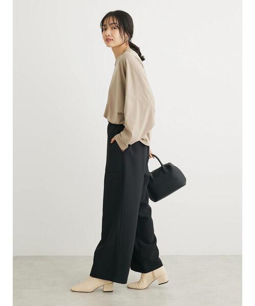 Sugar spoon(シュガースプーン)の「・SUGAR SPOON タックワイドパンツ(その他パンツ・レディース・ブラック/グリーン・FREE)」の16枚目の写真