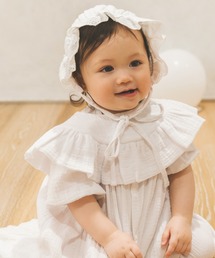 pairmanon | 付け襟風上品フリルスタイ(スタイ/よだれかけ)