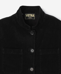 vetra べトラ スタンドカラーシャツ VETRA（ベトラ）の「VETRA | 〈別注〉ベルベット スタンドカラー