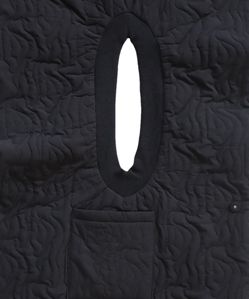 ピーチスキンキルティングショート丈ベスト（ベスト）｜antiqua