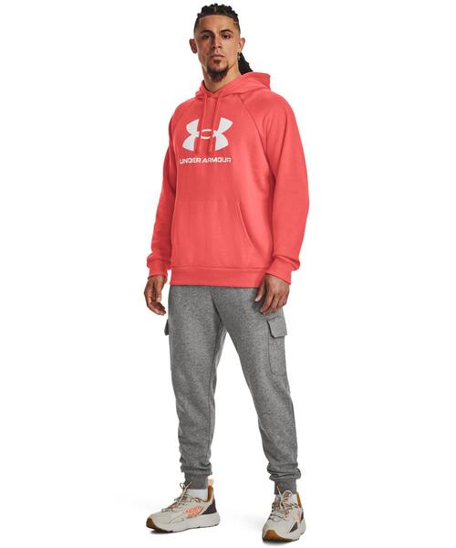 UNDER ARMOUR(アンダーアーマー)の「UAライバルフリース ロゴ フーディー(トレーニング/メンズ)(スウェット・メンズ・ワインレッド・XL/M/L/XXL/3XL/S)」の3枚目の写真