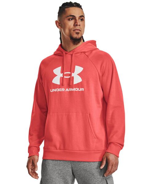 UNDER ARMOUR(アンダーアーマー)の「UAライバルフリース ロゴ フーディー(トレーニング/メンズ)(スウェット・メンズ・ワインレッド・XL/M/L/XXL/3XL/S)」の5枚目の写真