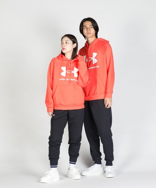 UNDER ARMOUR(アンダーアーマー)の「UAライバルフリース ロゴ フーディー(トレーニング/メンズ)(スウェット・メンズ・ワインレッド・XL/M/L/XXL/3XL/S)」の10枚目の写真